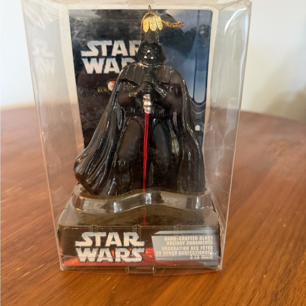 Kurt Adler Star Wars Darth Vader Ornament - Black and Red